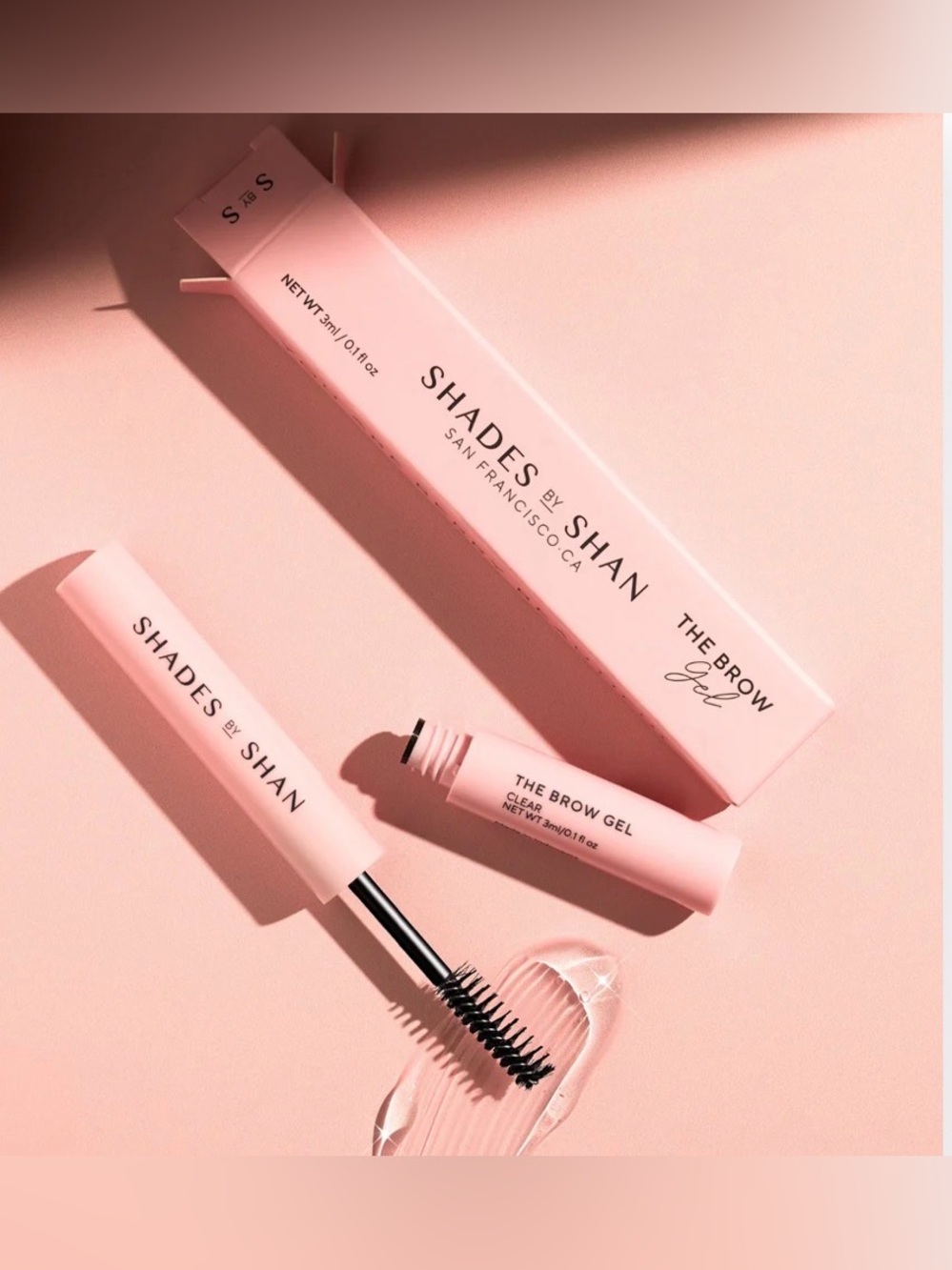 SHADES BY SHAN The Brow Gel - Clear BRAND NEW IN BOX